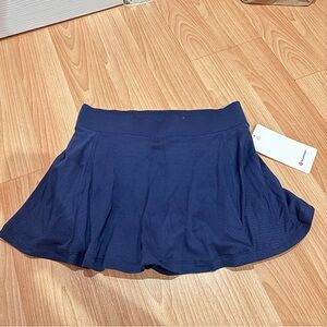 Lululemon Athletica Swiftly Tech High Rise Deep Blue Tennis Skirt